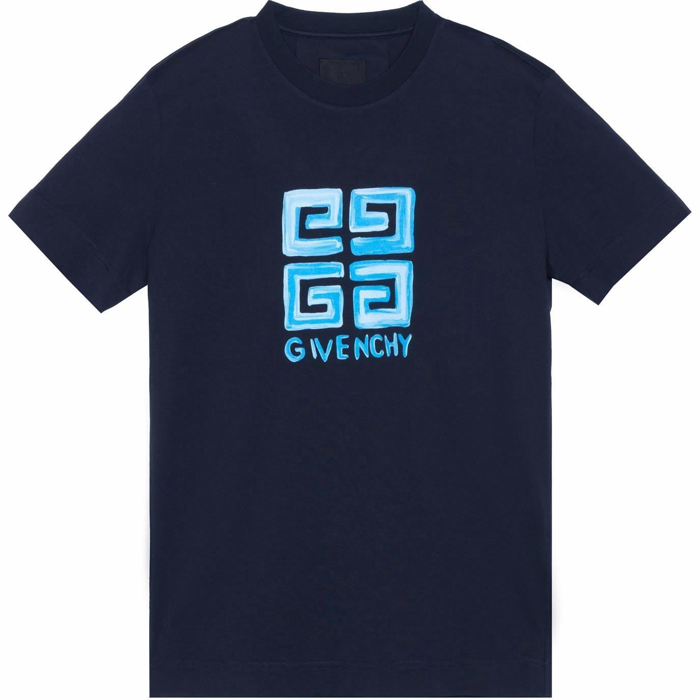 Givenchy/纪梵希 Givenchy SS23 Navy T-Shirt
