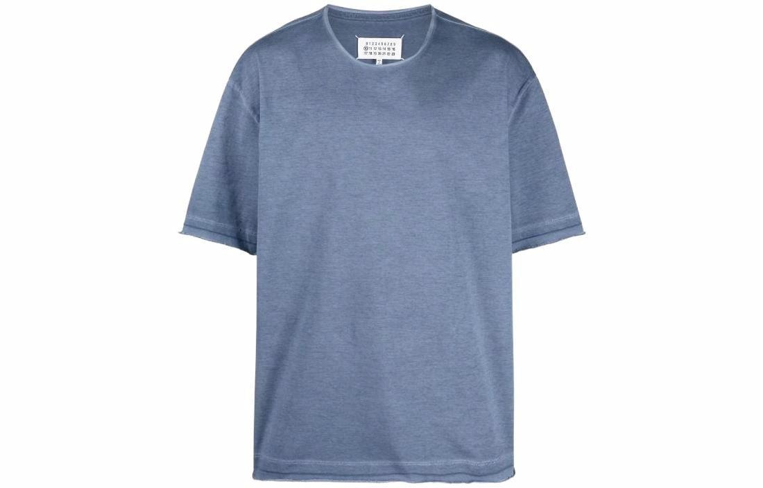 Maison Margiela/马吉拉 Maison Margiela SS22 Logo T-Shirt Blue