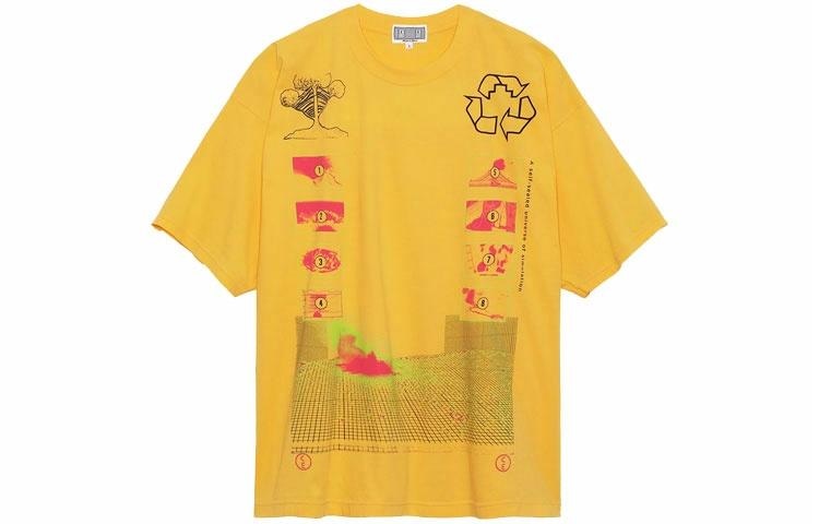Cav Empt FW21 Crew Neck Tee Yellow