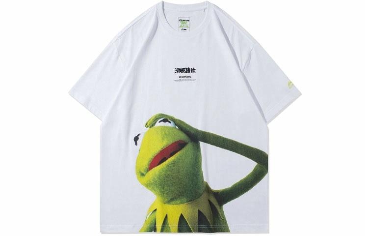 李宁 LiNing x Disney Cartoon Print T-Shirt White