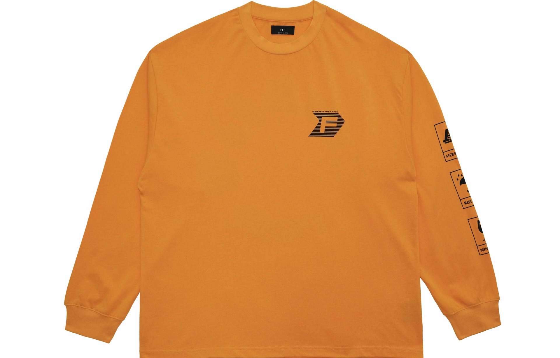 AFGK Long Sleeve T-Shirt Orange