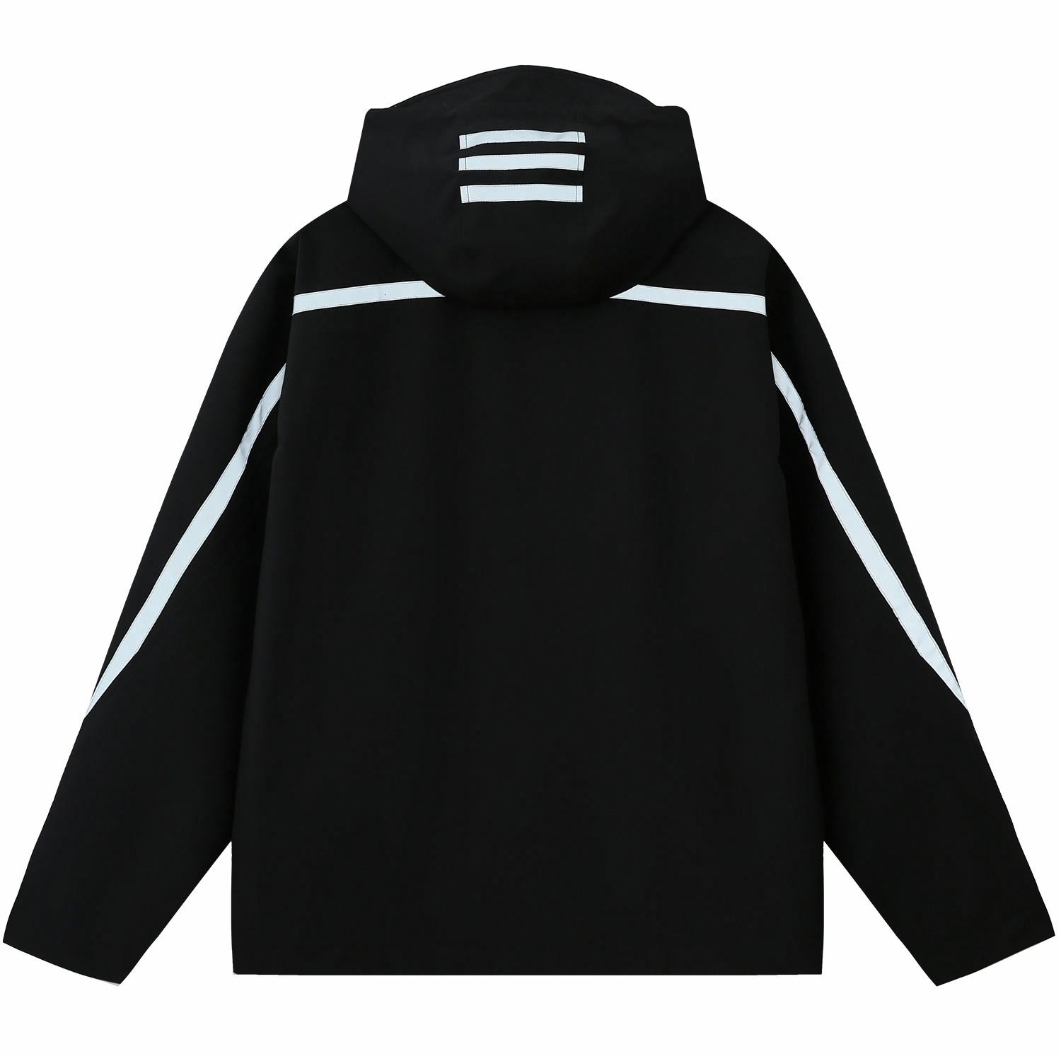 Er Reflective Hoodie Jacket Black — фото 1