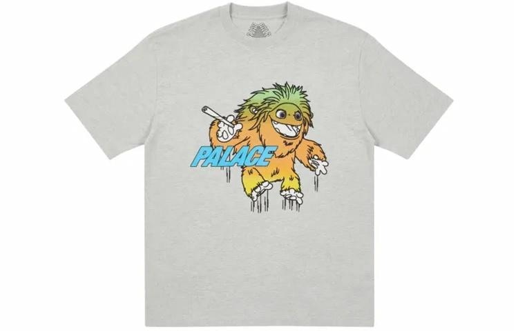 Palace FW21 Laege Up T-Shirt Grey MarlT