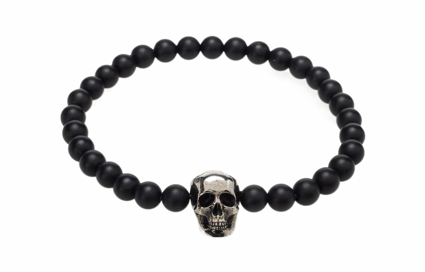 Alexander McQueen Skull Bracelet Black