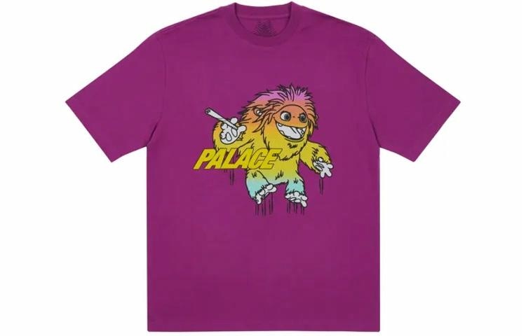 Palace FW21 Large Up T-Shirt PlumT