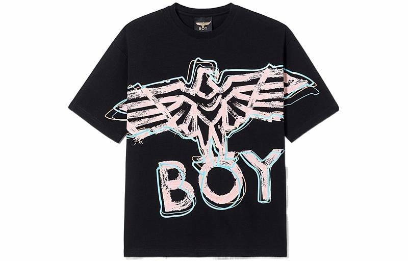 Boy London Eagle Print T-Shirt Black