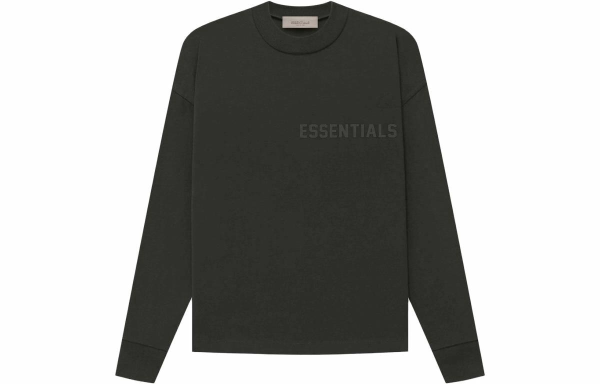 Fear of God Essentials SS23 L S Tee Off Black