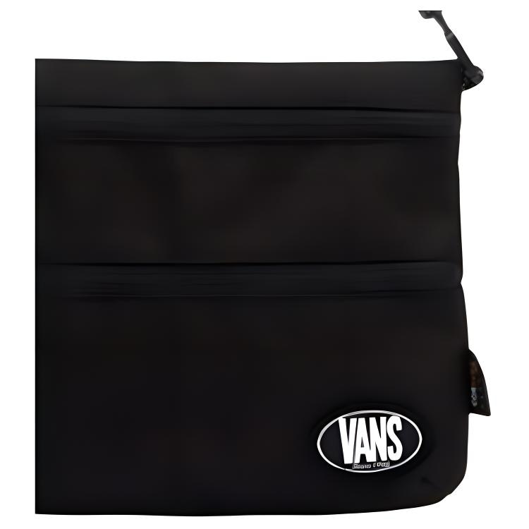Vans Logo Adjustable Strap Crossbody Bag Black — фото 4