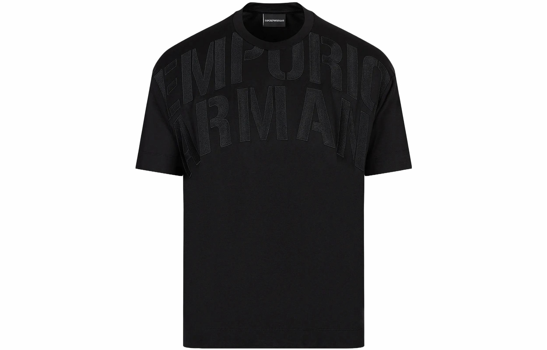 EMPORIO ARMANI/阿玛尼 Emporio Armani SS23 Black Tee