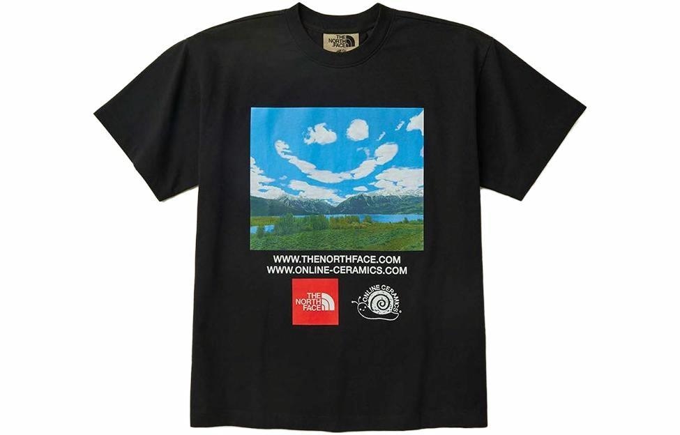 Футболка The North Face x Online Ceramics SS23 Black T-Shirt