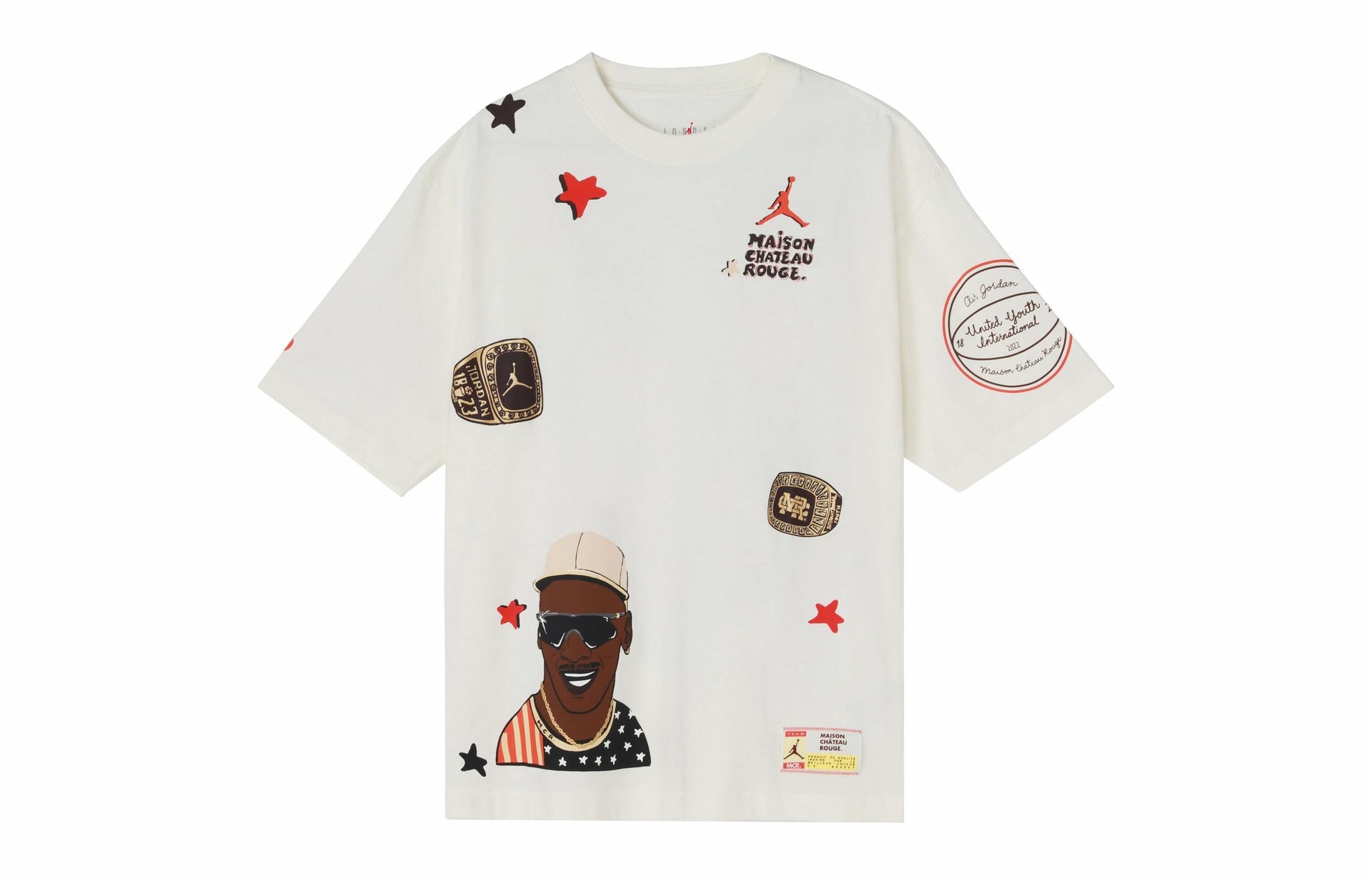 Футболка Jordan x Maison Chateau Rouge