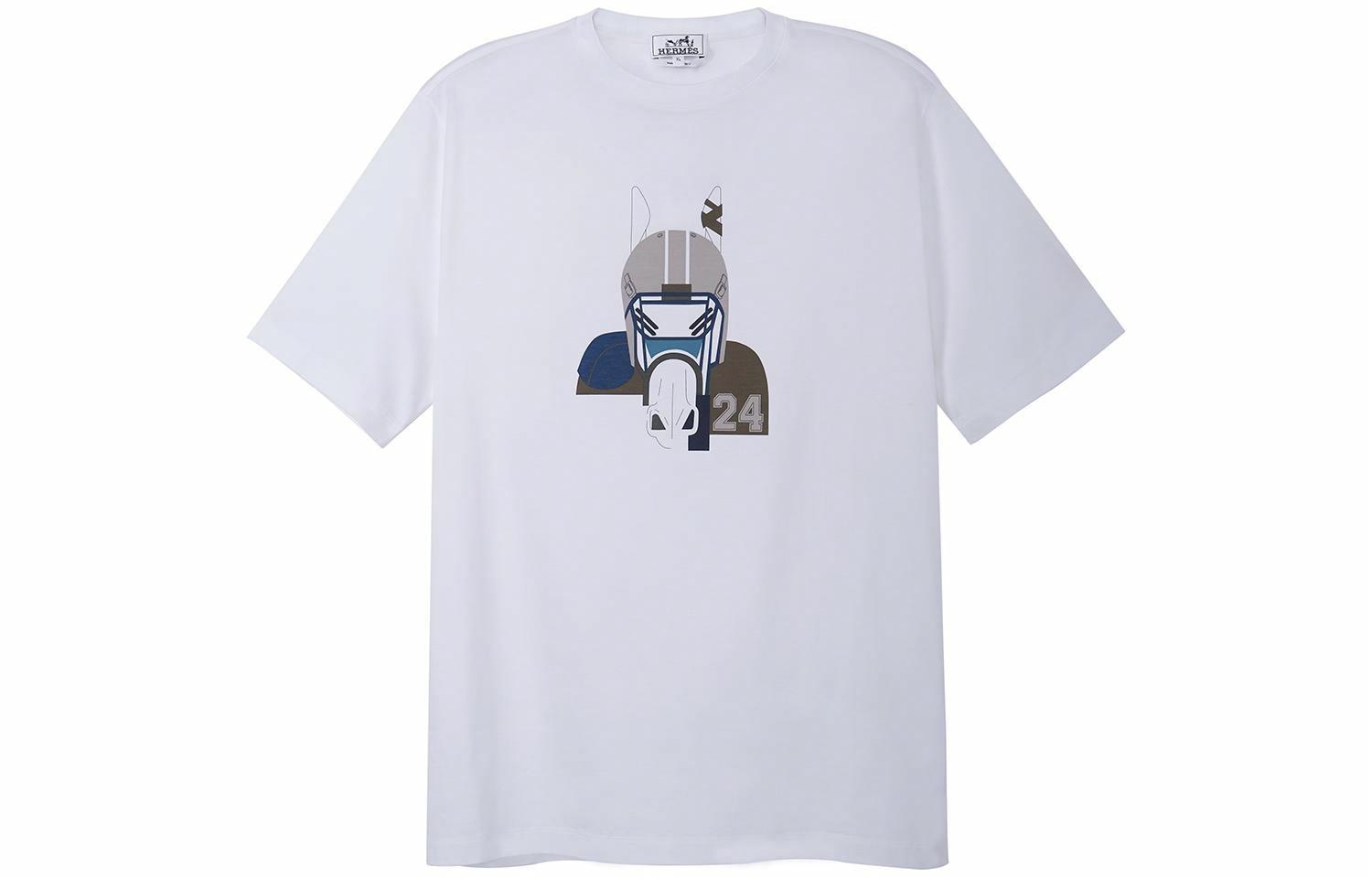 HERMES/爱马仕 Hermes SS23 Cartoon Print T-Shirt