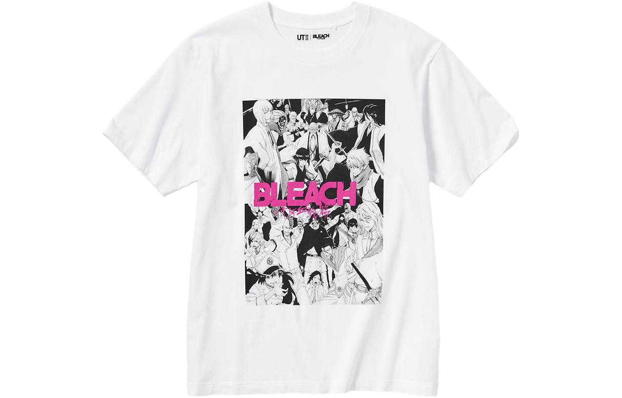 UNIQLO/优衣库 UNIQLO BLEACH Collab T-Shirt White