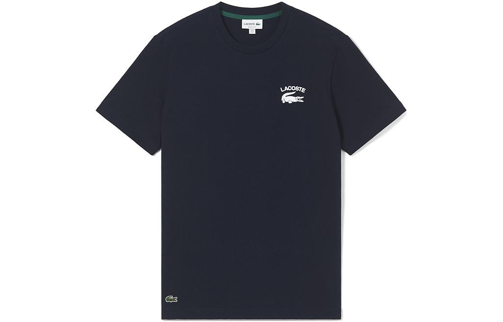 Lacoste SS23 Logo Print T-Shirt Navy