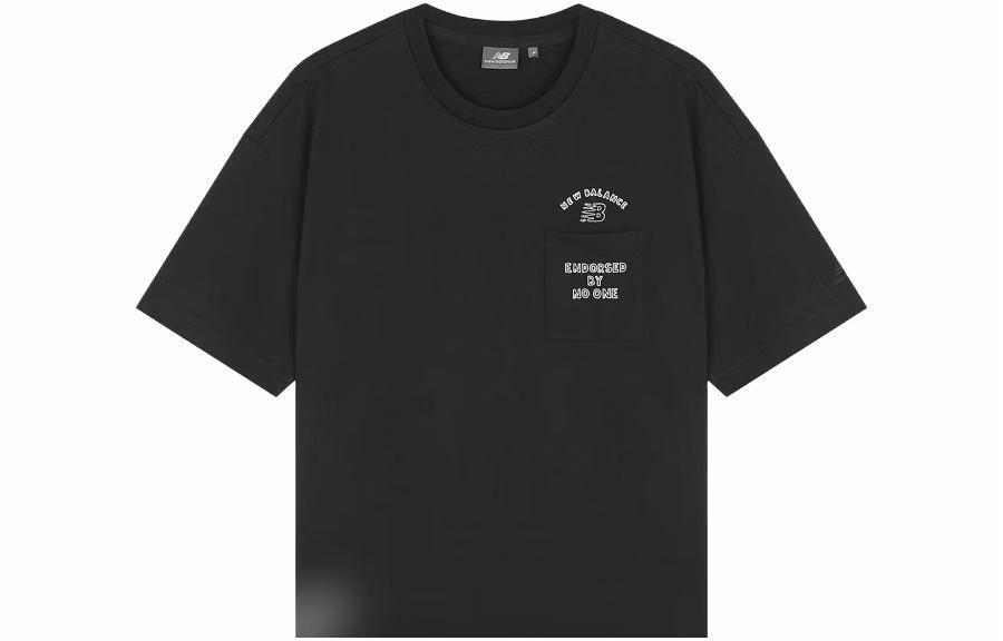 Футболка New Balance Letter Print T-Shirt Black