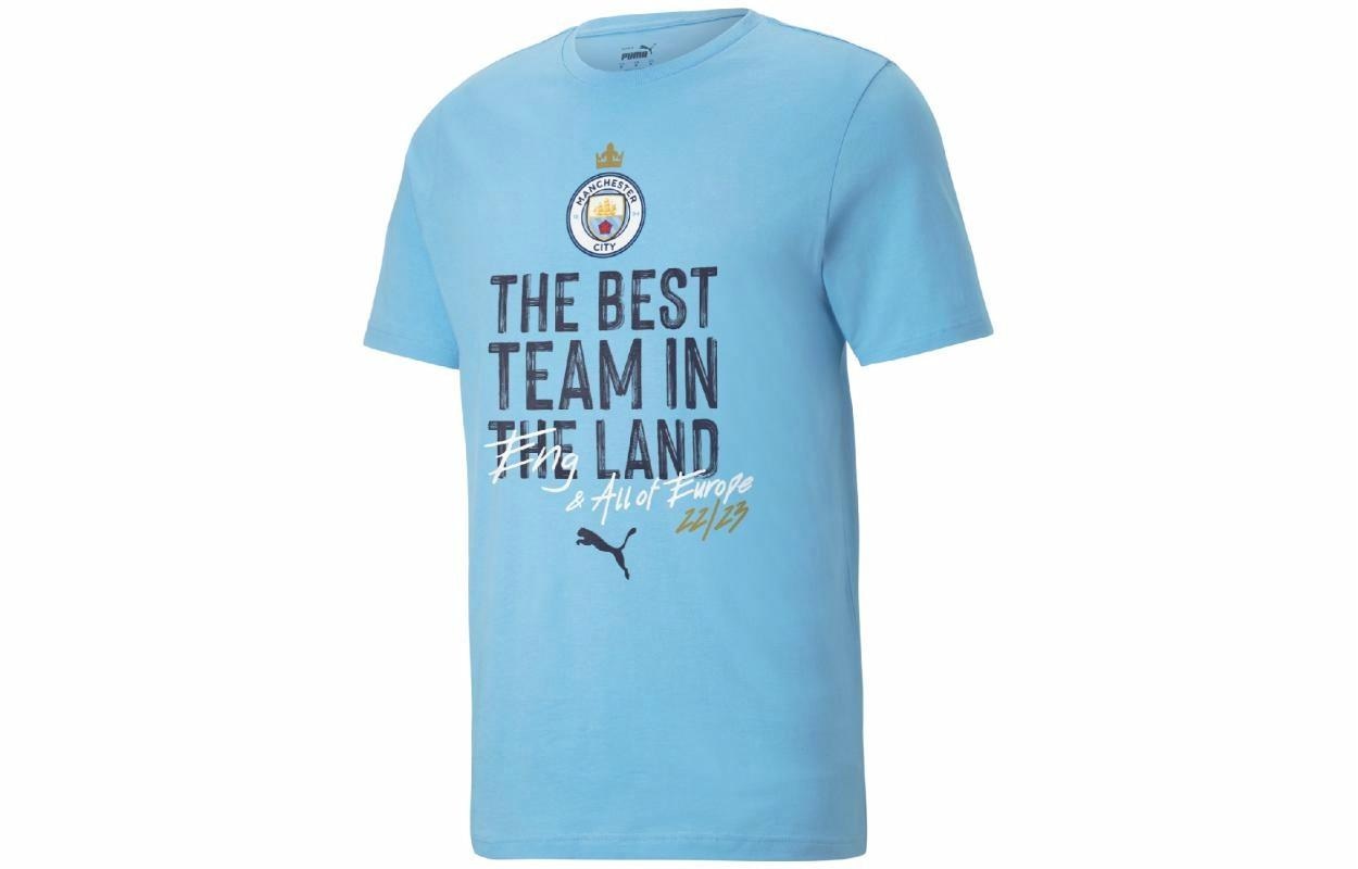 Футболка Puma Mcfc Champions League Winners Tee T