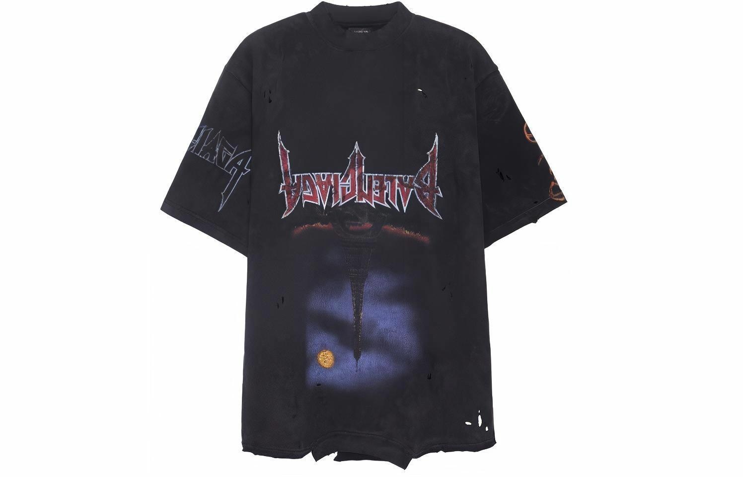 Balenciaga FW23 Graphic Print T-Shirt