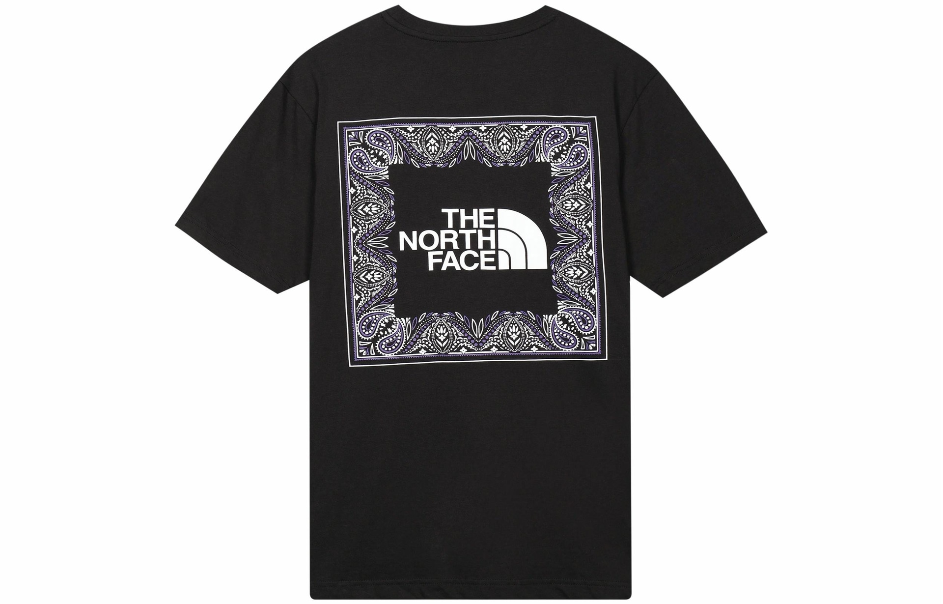 北面/THE NORTH FACE The North Face Logo Print T-Shirt Black
