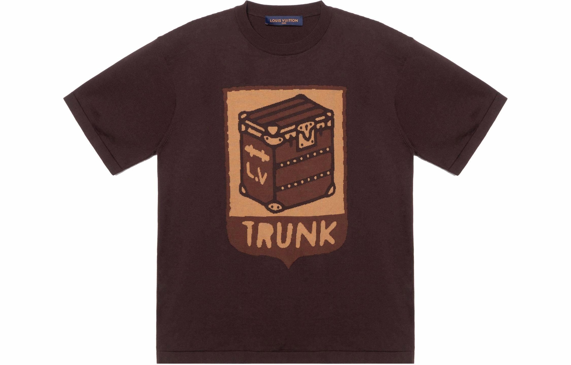 Футболка Louis Vuitton SS24 Cartoon Print T-Shirt Brown