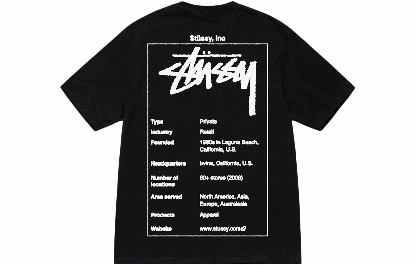 Футболка Stussy Wiki Tee
