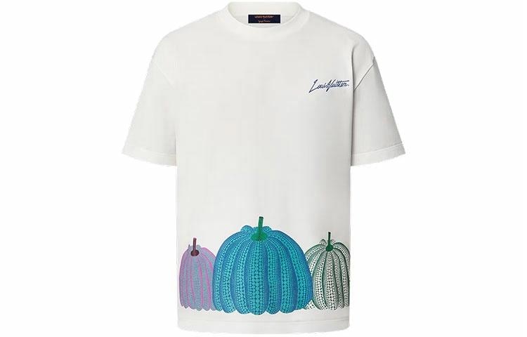 LOUIS VUITTON/路易威登 Louis Vuitton x Yayoi Kusama Logo T-Shirt White