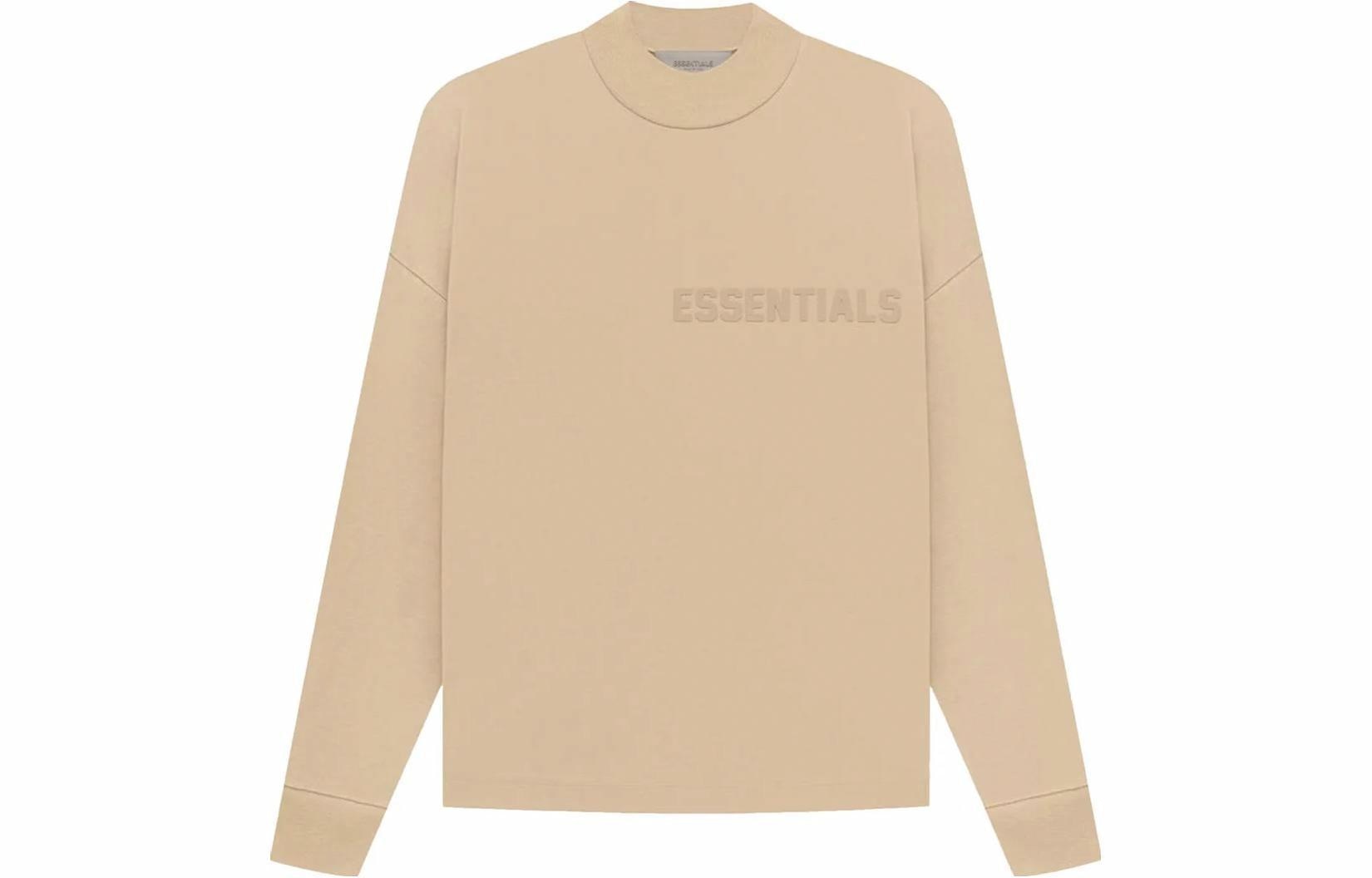 Fear of God Essentials LS Tee Sand