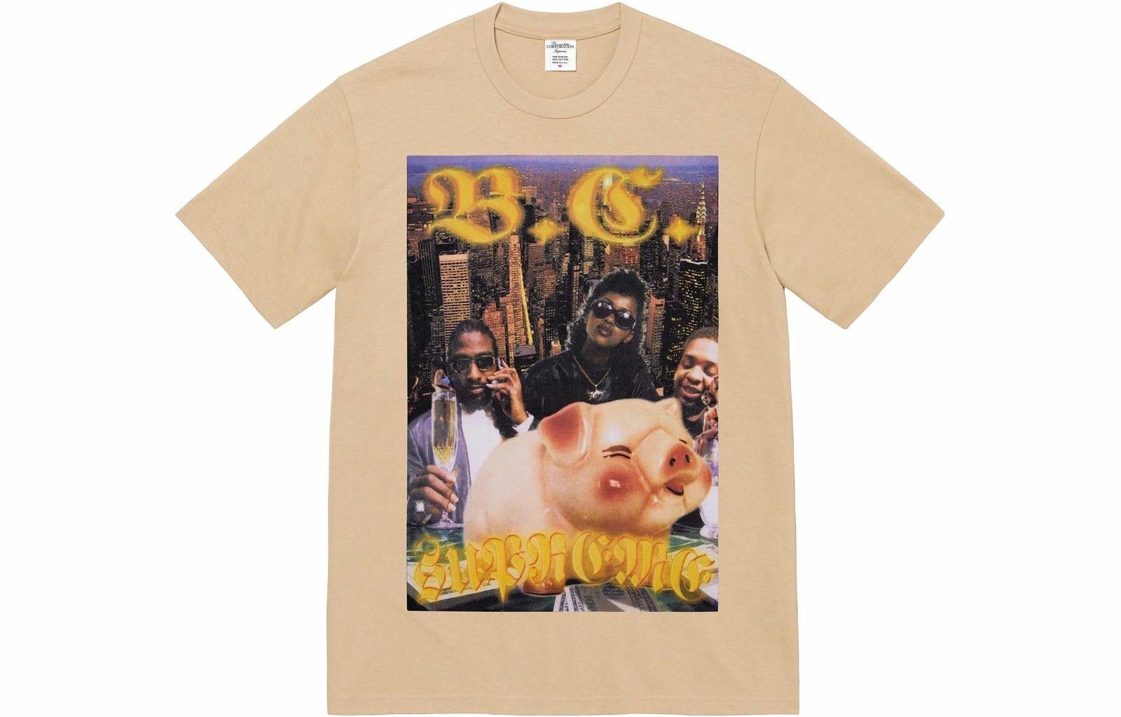 Supreme x BERNADETTE CORPORATION MONEY TEE — фото 6
