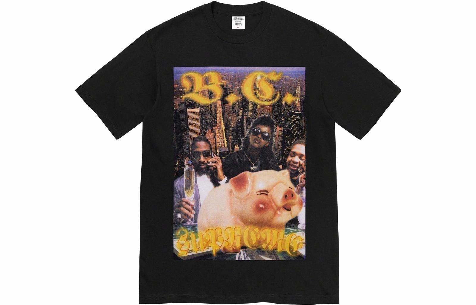 Supreme x BERNADETTE CORPORATION MONEY TEE — фото 9