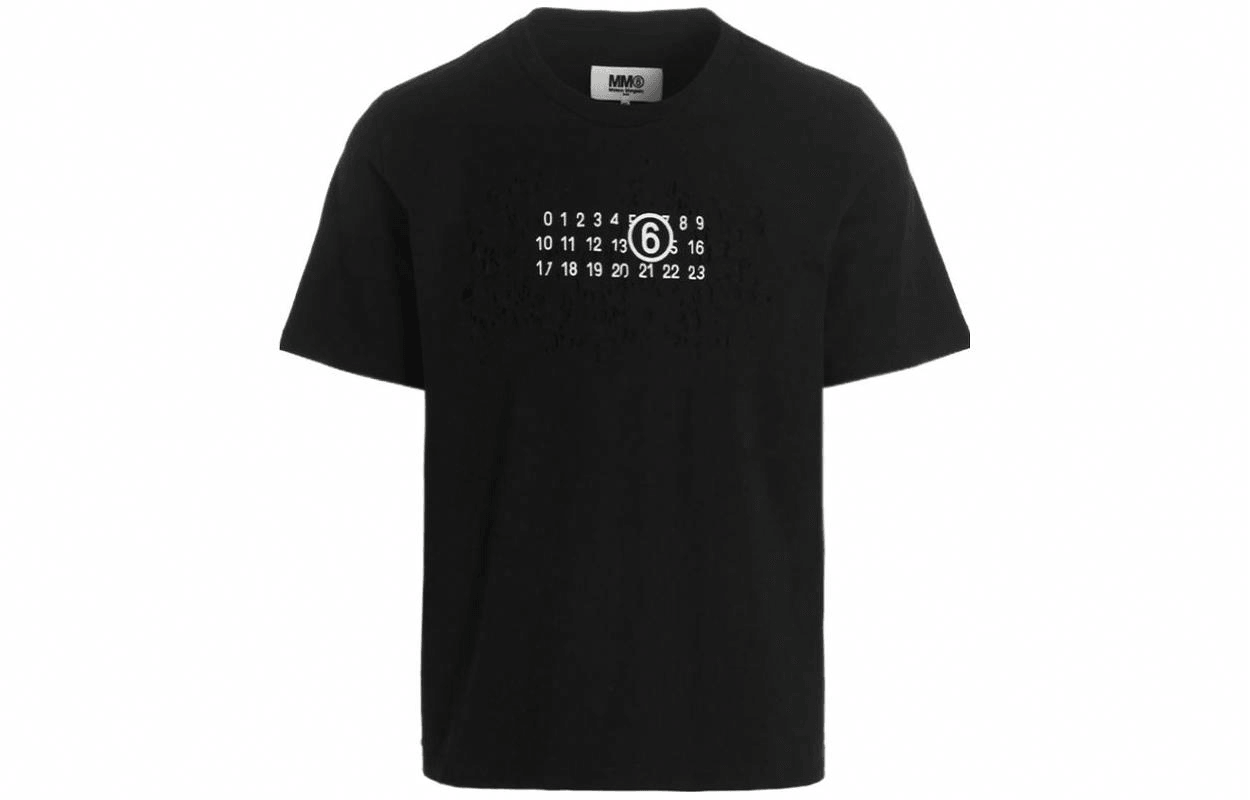 MM6 Maison Margiela SS23 Black T-Shirt