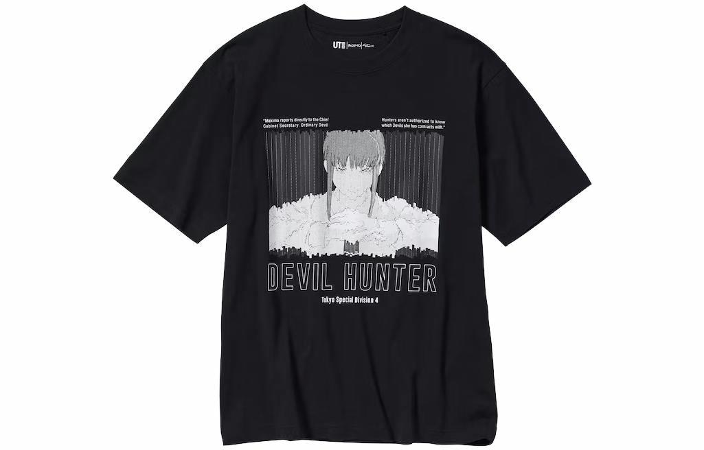 UNIQLO/优衣库 UNIQLO x Chainsaw Man T-Shirt Black