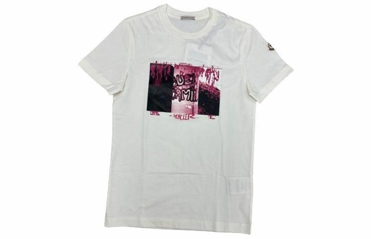 Moncler Graffiti Print T-Shirt