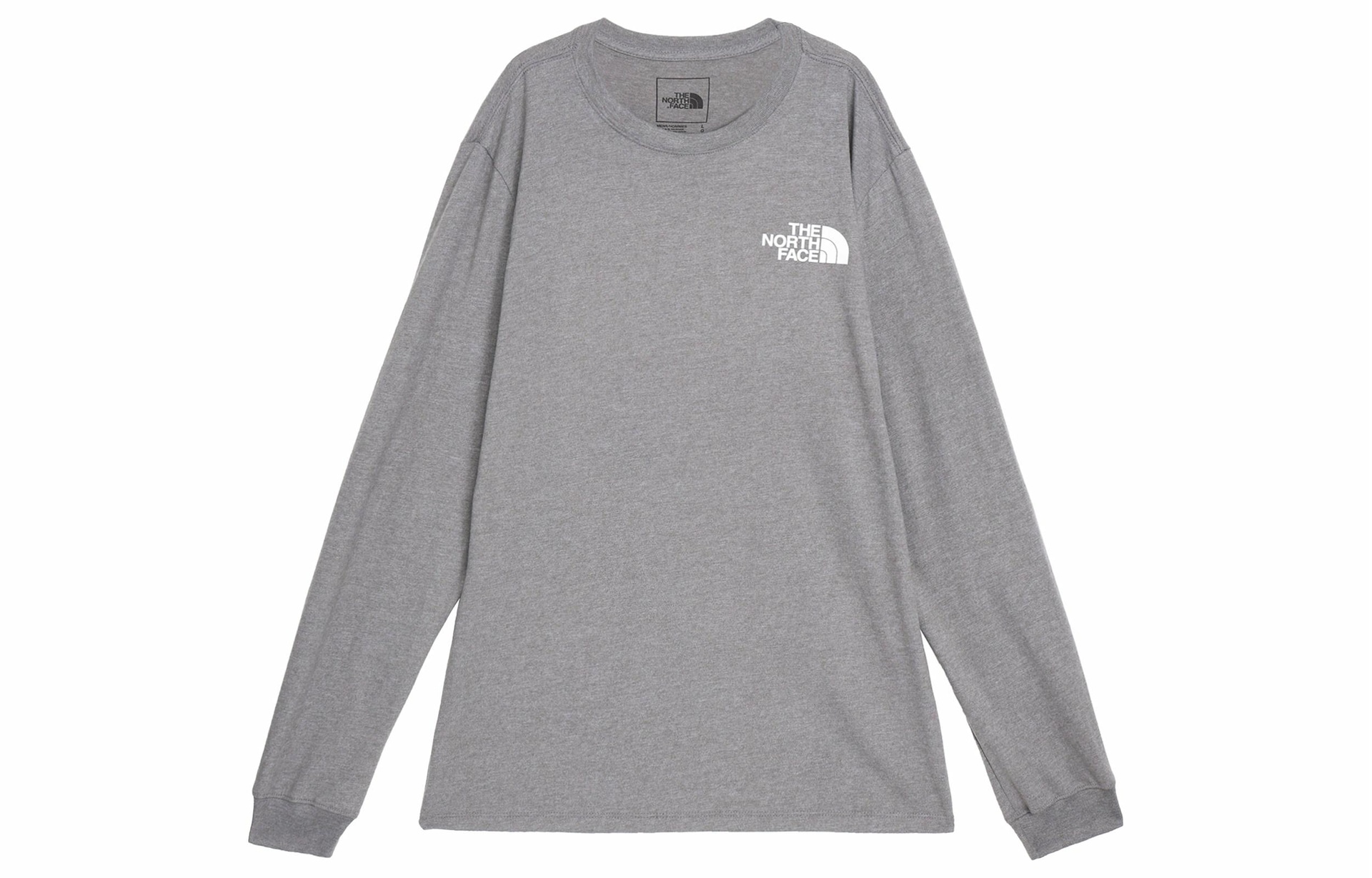 Футболка The North Face Logo Long Sleeve Tee Grey