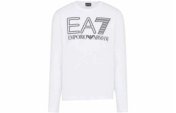 Футболка Emporio Armani EA7 Logo Long Sleeve T-Shirt