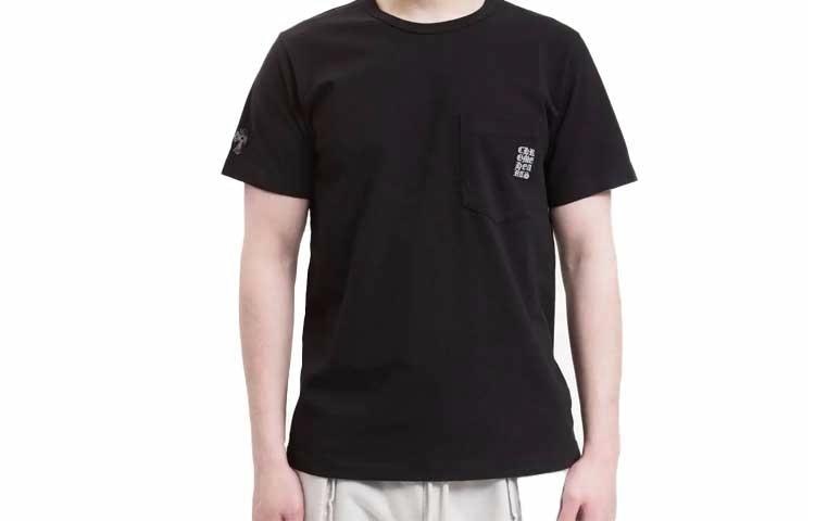 Chrome Hearts Logo Crewneck T-Shirt Black