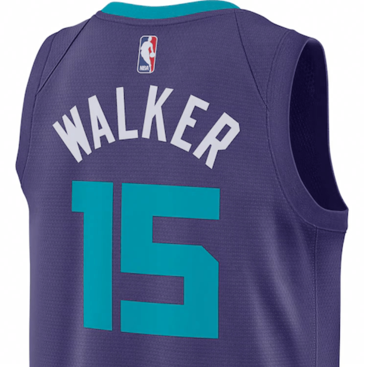 Jordan NBA Statement Edition Kemba Walker 15 Purple — фото 3