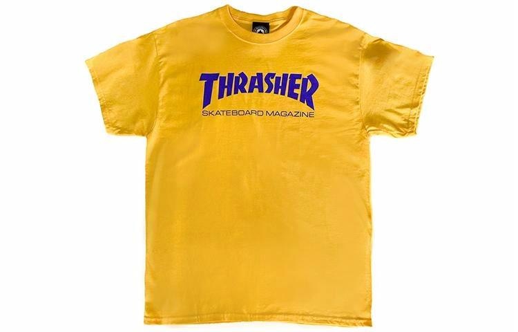 Thrasher Skate Mag Gold Tee