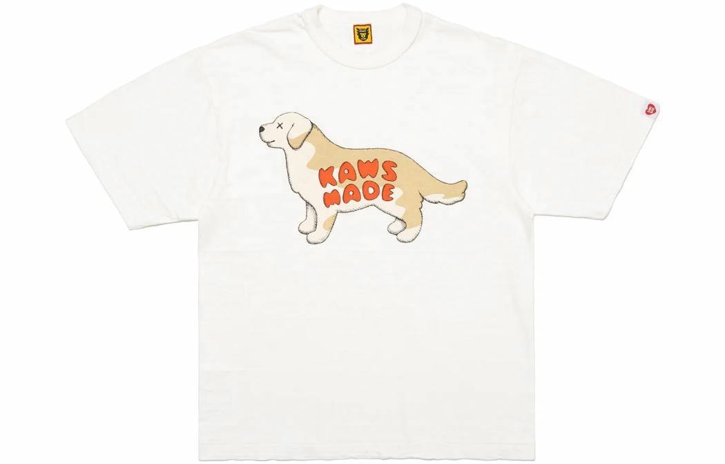 HUMAN MADE x KAWS Dog Print T-Shirt