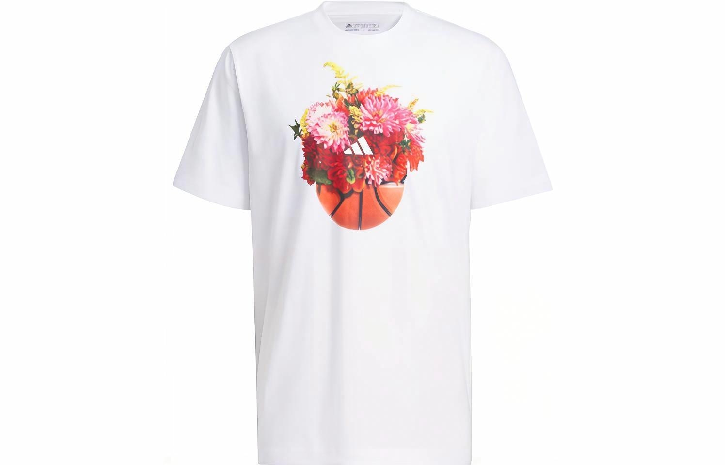 Футболка Adidas Floral Hoops Graphic Tee T
