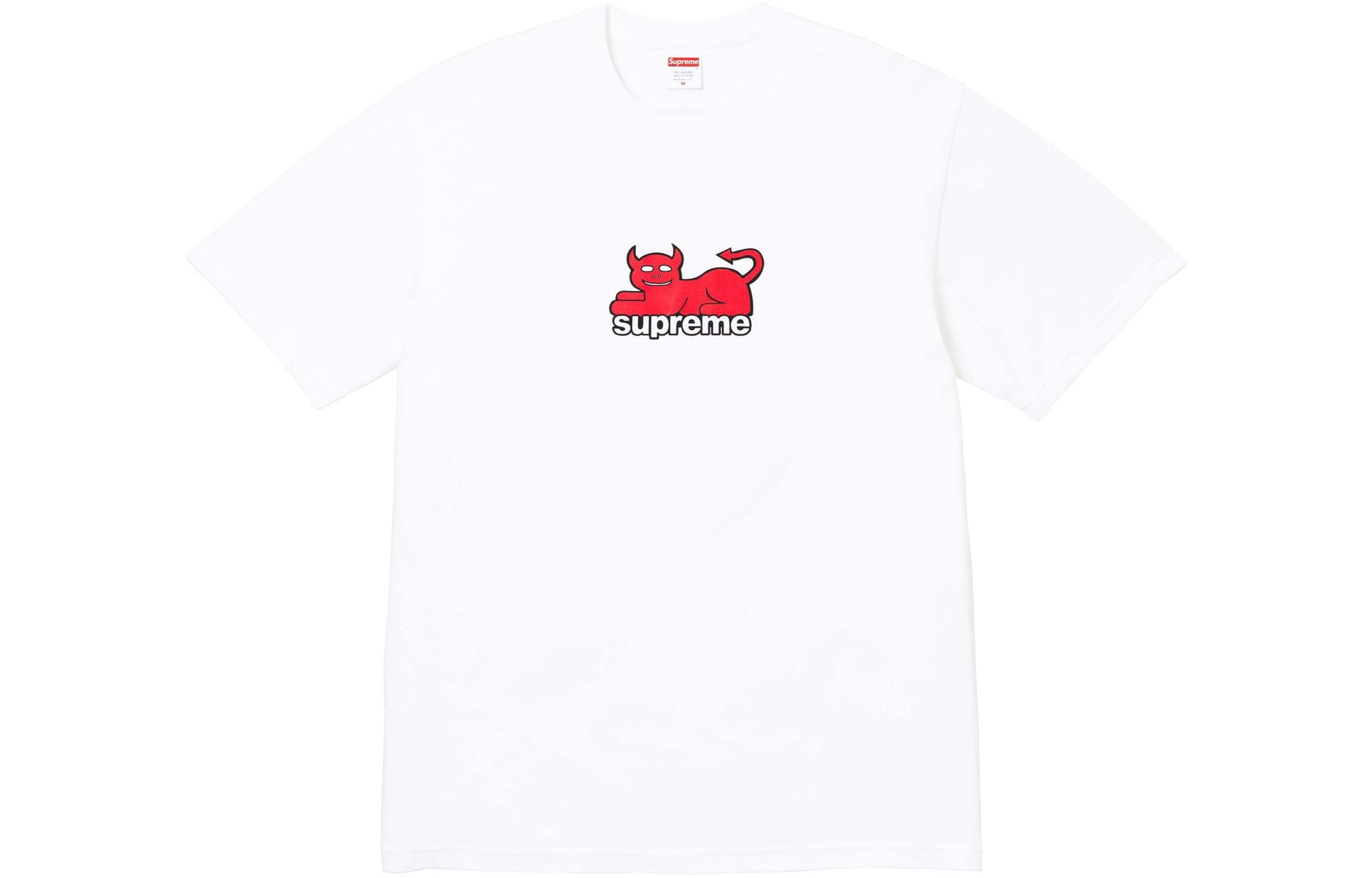Supreme x Toy Machine Devil Cat Tee — фото 2