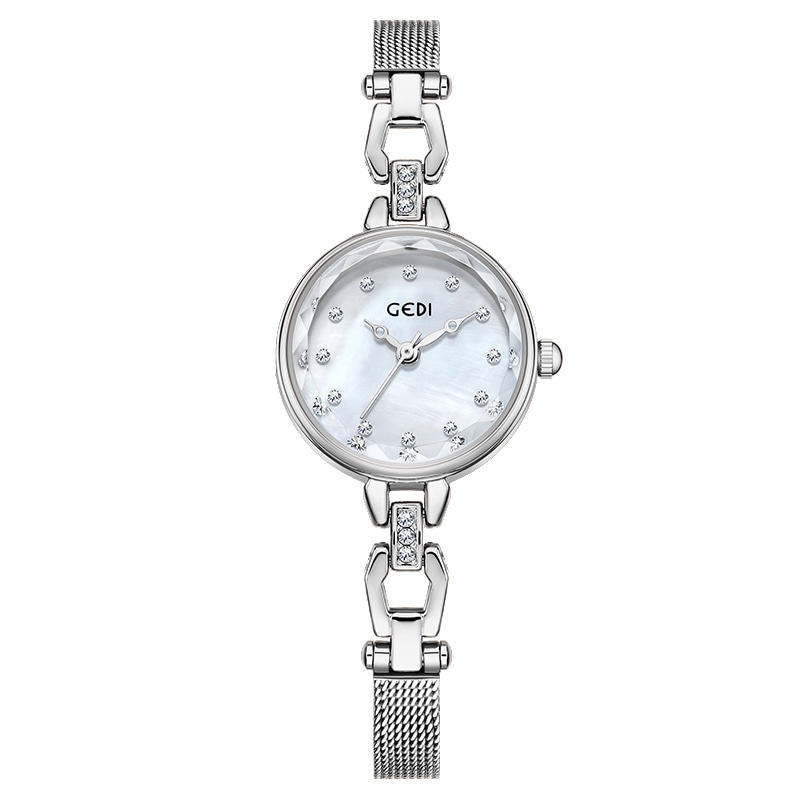 Gedi Milanese Diamond Quartz Watch — фото 11