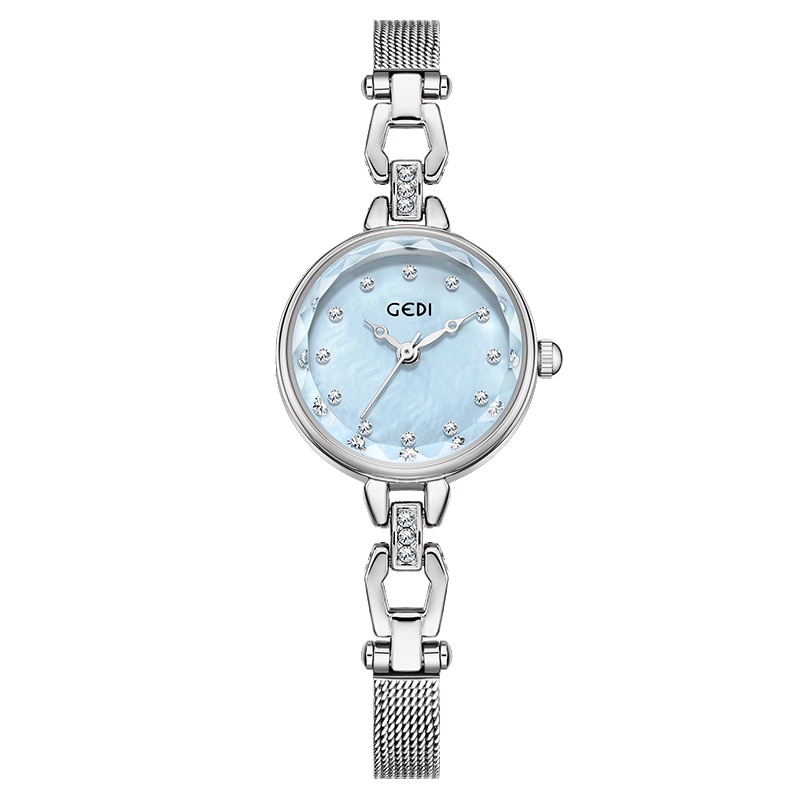 Gedi Milanese Diamond Quartz Watch — фото 2