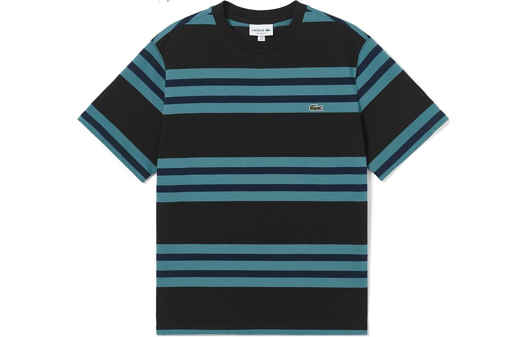 Lacoste Striped Crewneck Tee — фото 1