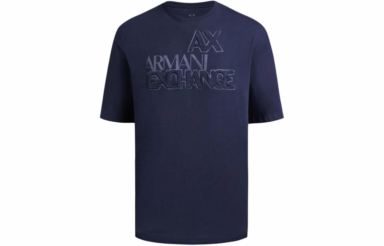 Armani Exchange SS24 Navy Tee