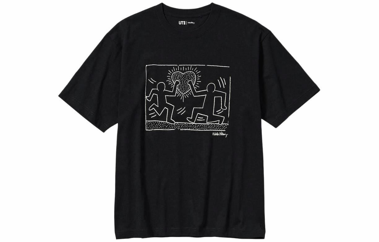 UNIQLO/优衣库 UNIQLO x Keith Haring Black T-Shirt