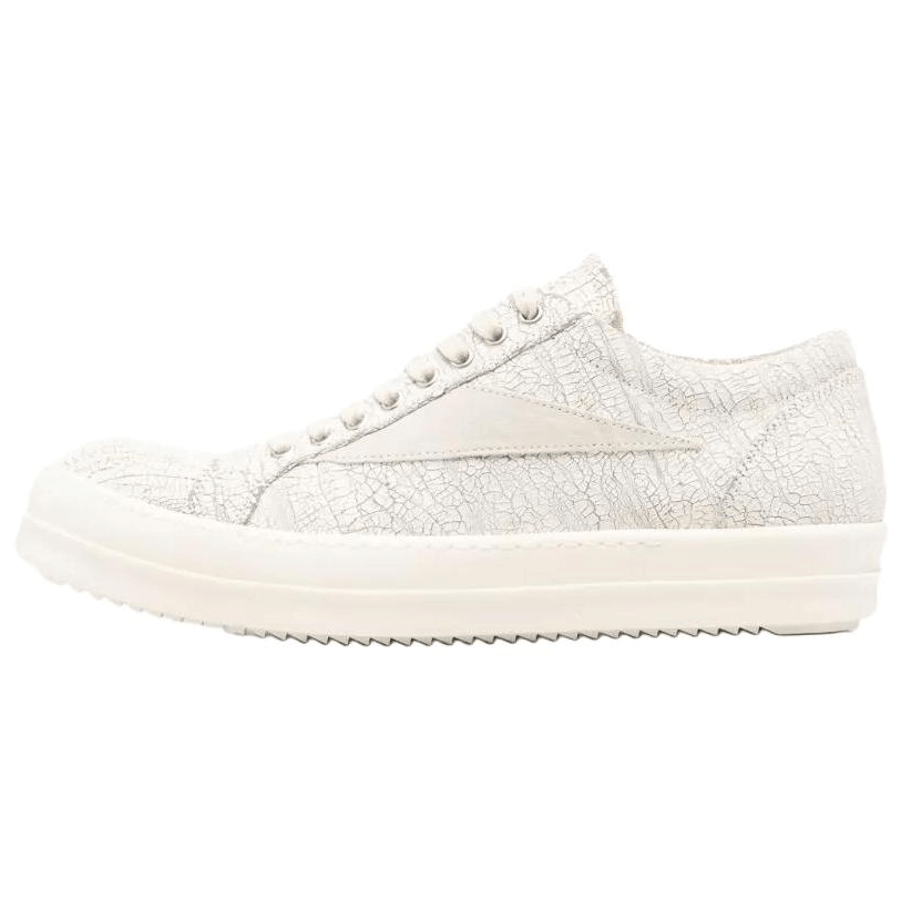 Rick Owens Drkshdw Low Top Sneakers White — фото 5