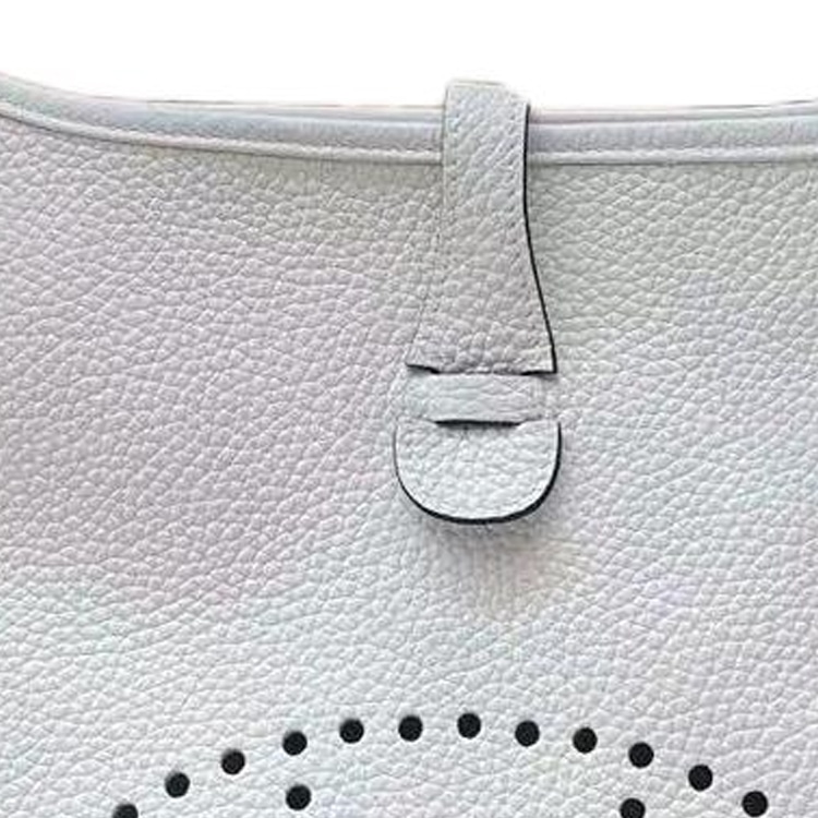 Hermes Evelyne III 29 Clemence 0U NEW WHITE — фото 2