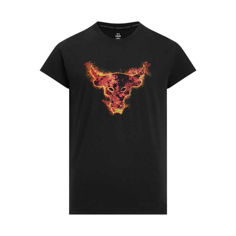 Under Armour Project Rock Black Tee