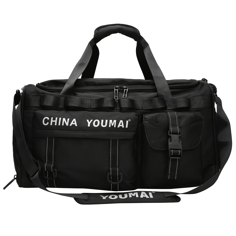 Сумки 德力熊 Deli Bear Nylon Gym Bag