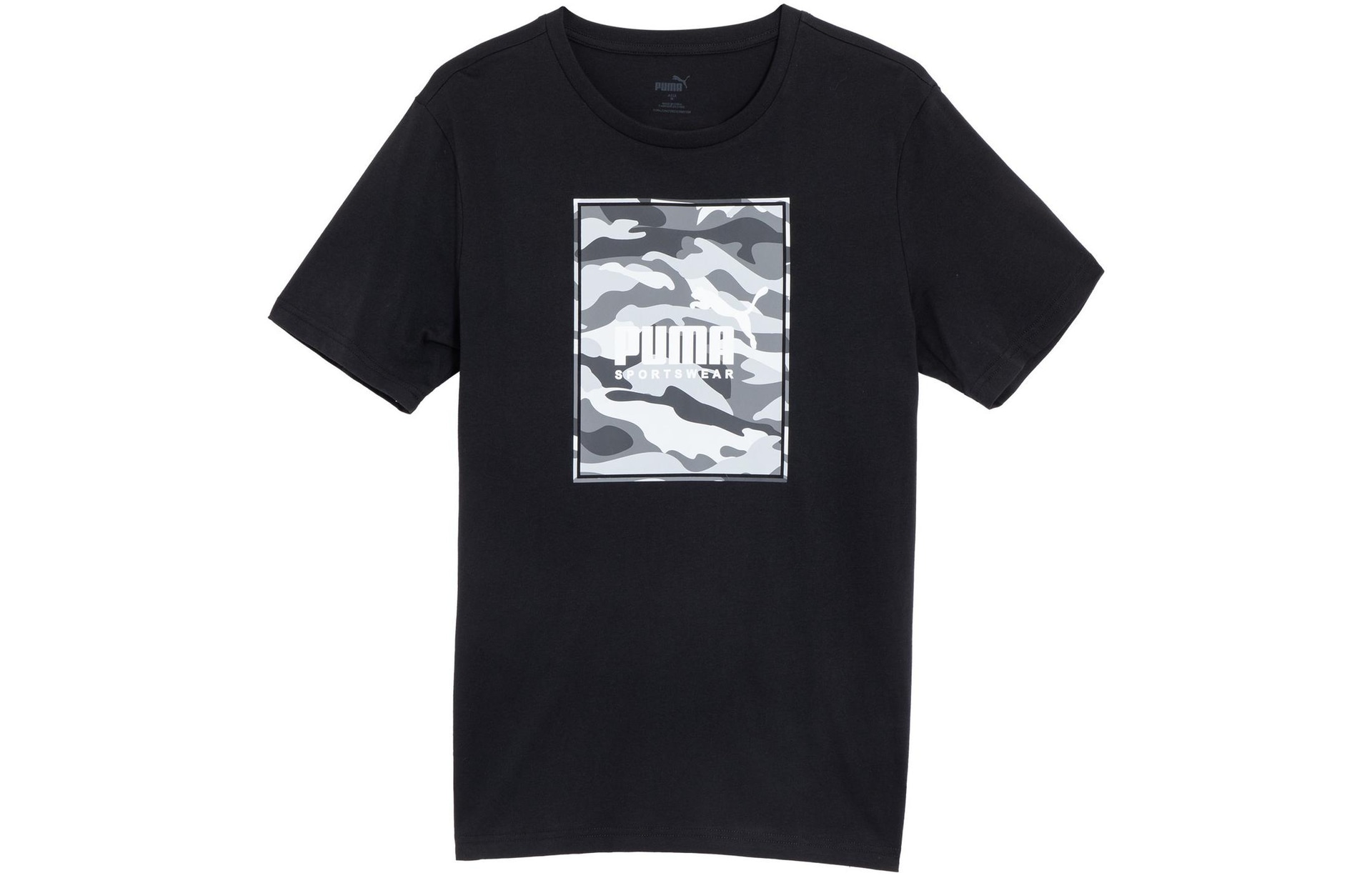 Футболка Puma Box Logo Camo Tee