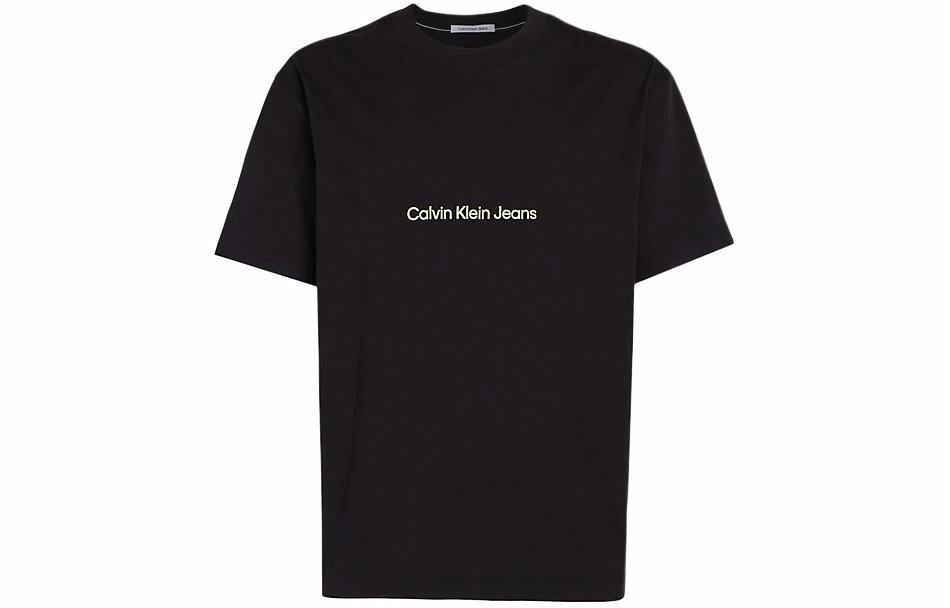 Calvin Klein Logo Print T-Shirt Black